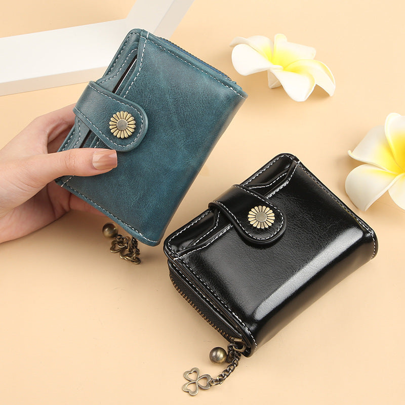 Fashionable Tassel Zip-Around Wallet for Women