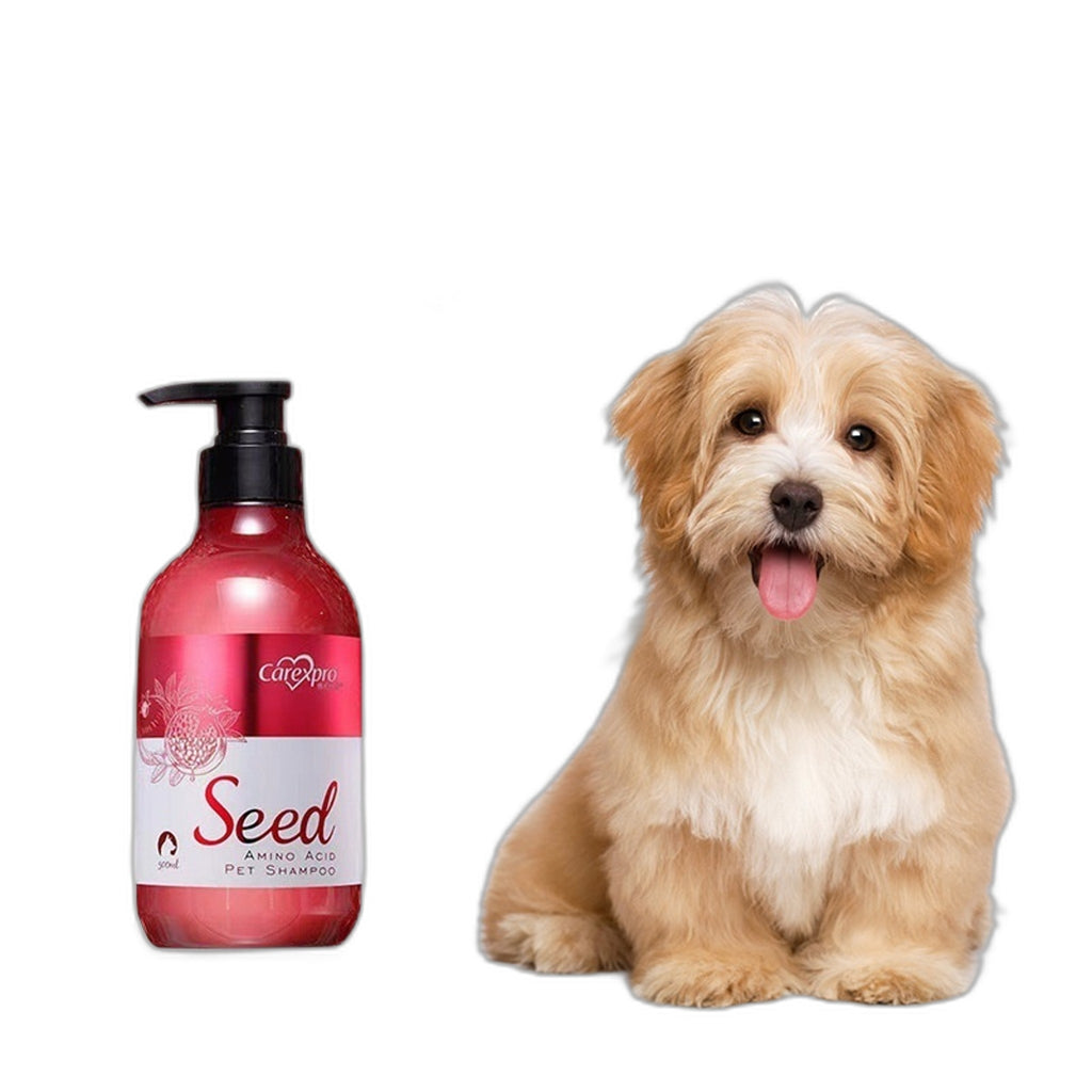 Pet Shampoo with Seed Extracts and Amino Acids for Coat Care
