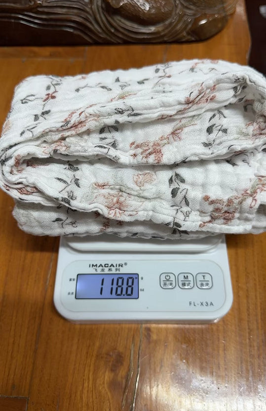 Printed Muslin Pillowcase - Luxurious Satin Feel