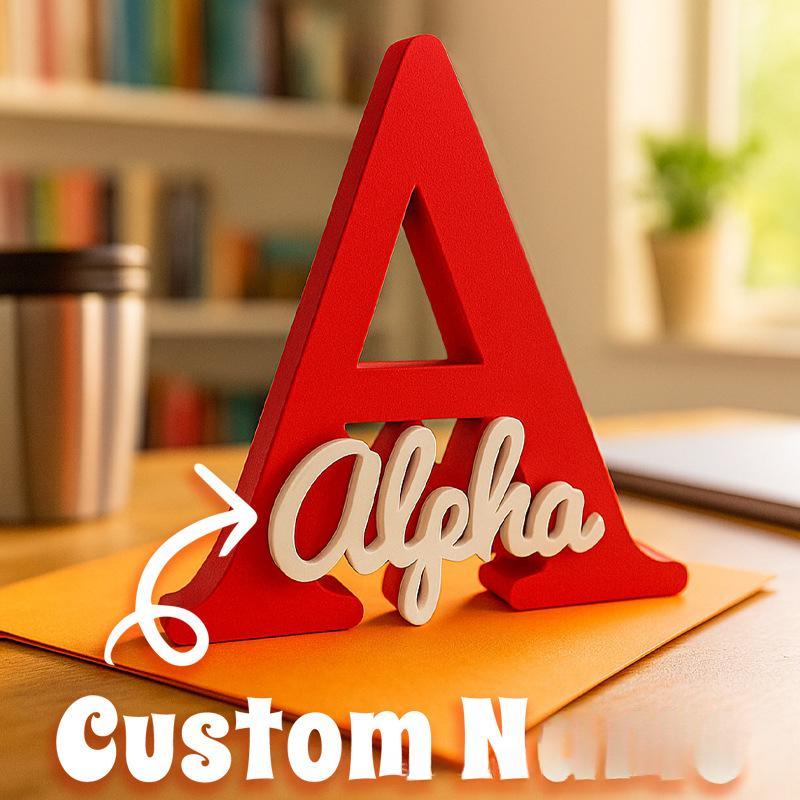 Custom Multi-color Name Necklace - Unique Christmas Gift