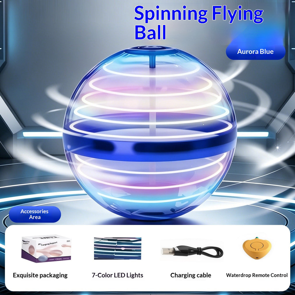 UFO Smart-Sensing Flying Ball - Fun Spiky Massage Toy