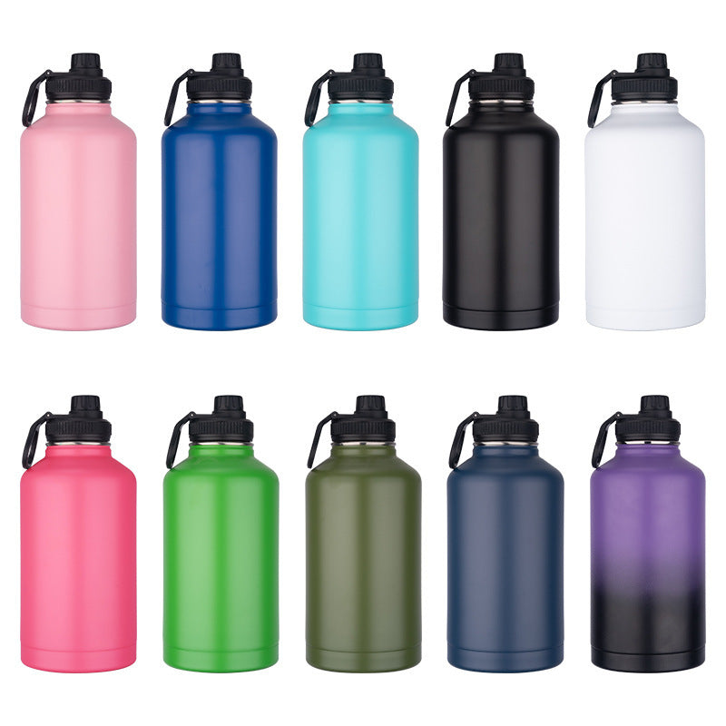 64-oz Space Bottle - 304 Stainless Steel Insulated Shaker Bottle