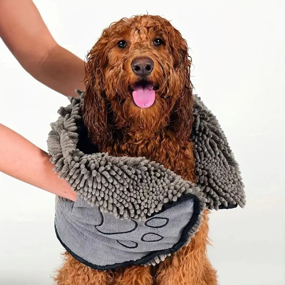 Ultra-thin Water-Absorbent Towel for Cats and Pets