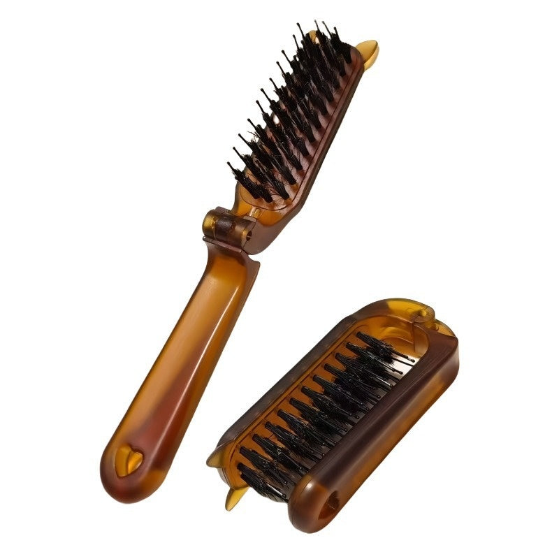 Foldable and Extendable Brush Volumizing Makeup Comb