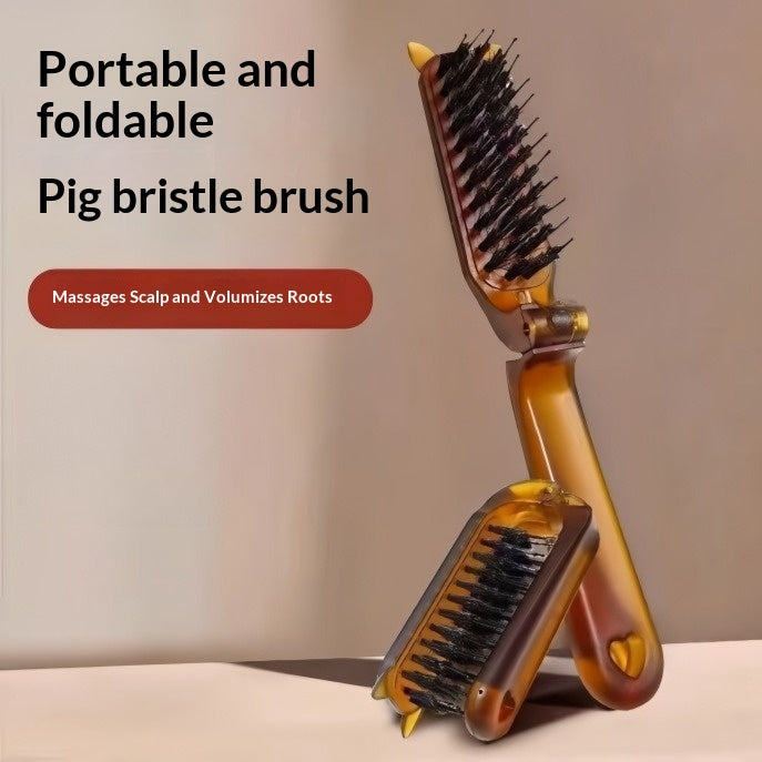 Foldable and Extendable Brush Volumizing Makeup Comb