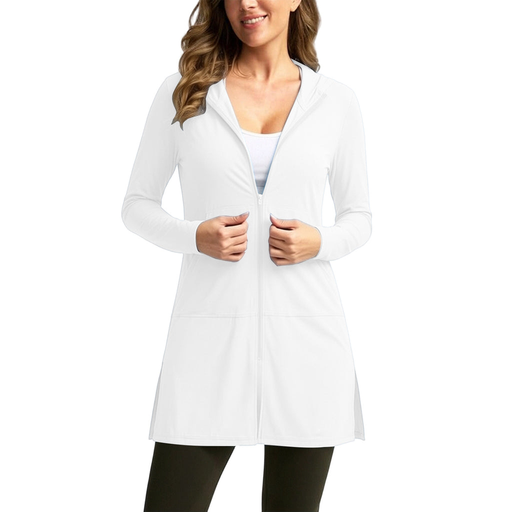 Plus-size Ice-silk Sun-protective Clothing for Women