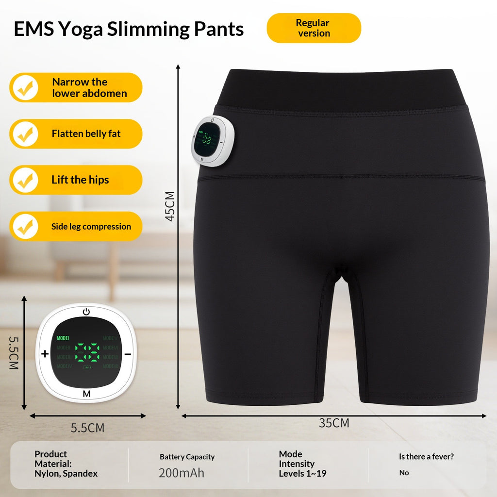 Microcurrent Massage Butt-Lifting Pants for Curvy Shape