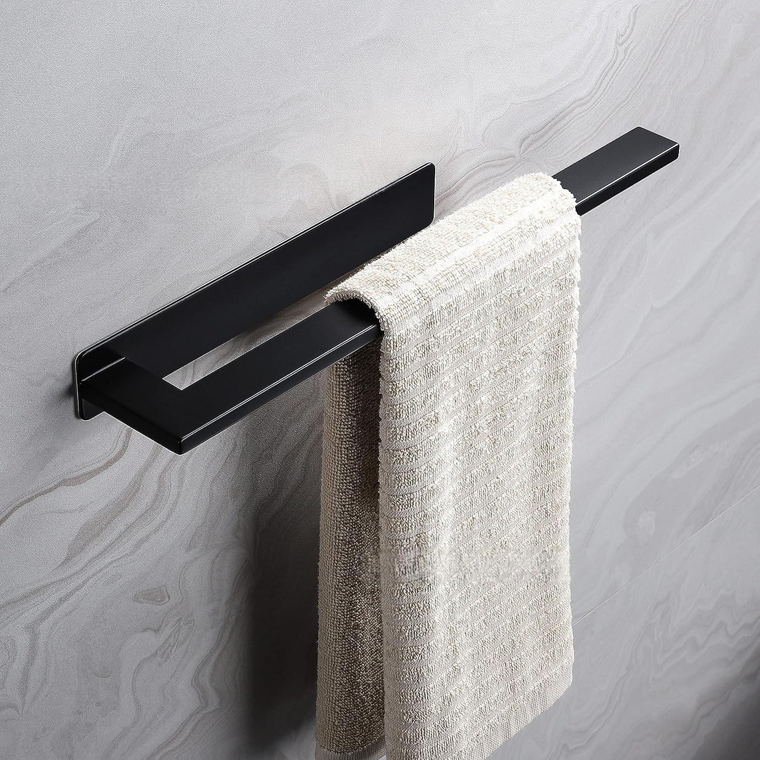 Single Pole Non Perforated Stainless Steel Towel Pole