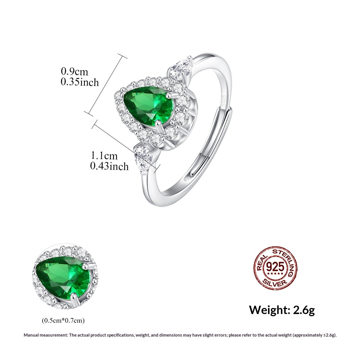 Light-Luxury Versatile Open-Ended Adjustable Ring