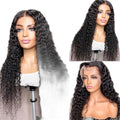 Womens Frontal Water-wave Curly Wig - Effortless Style