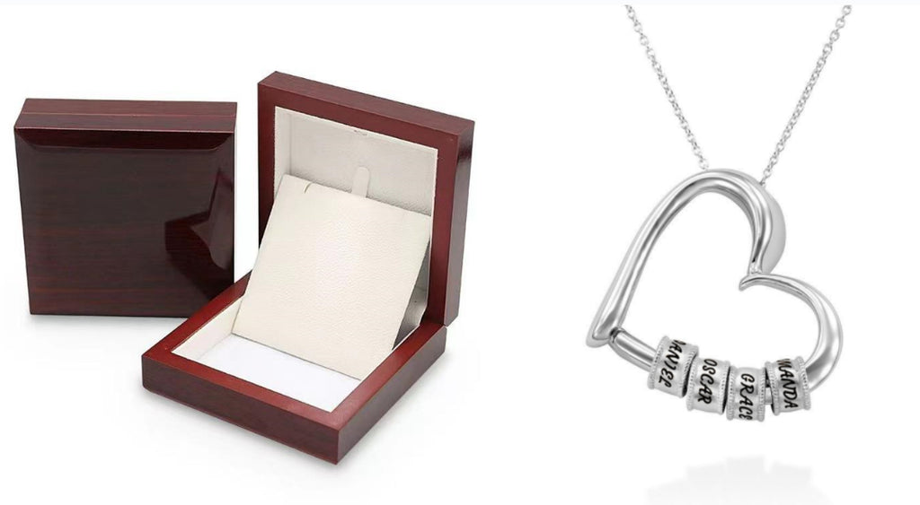 Personalized Heart Necklaces for Women - Custom Name Jewelry