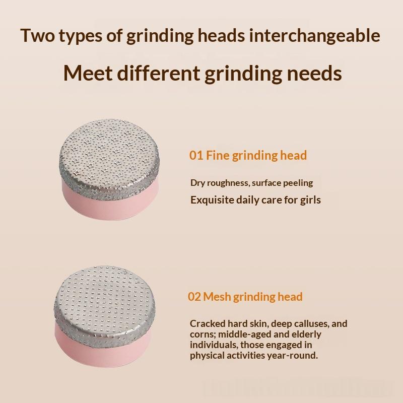 Exfoliating Multi-function Electric Foot File for Soft Feet