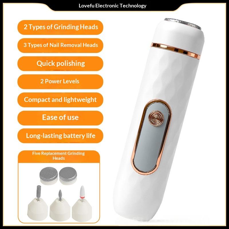 Exfoliating Multi-function Electric Foot File for Soft Feet