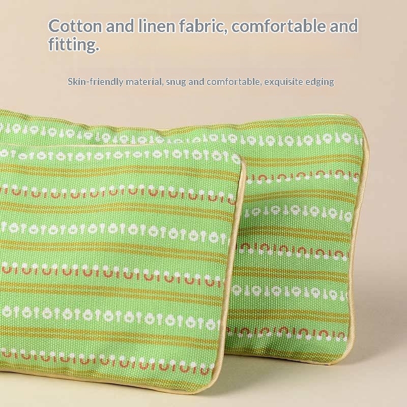 Gravity Eye Pillow with Cassia Seeds for Light-Blocking Sleep