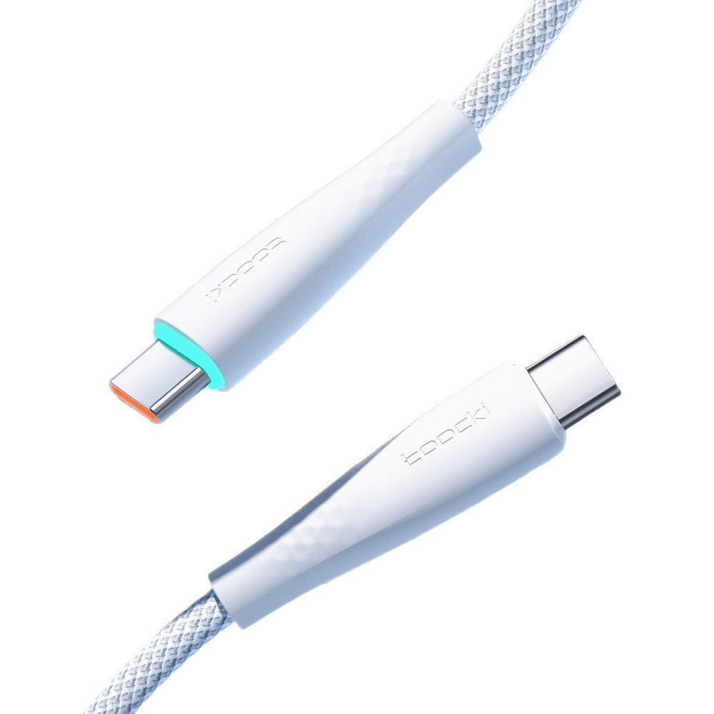USB-C to USB-C Fast-Charging Cable with LED Lighting