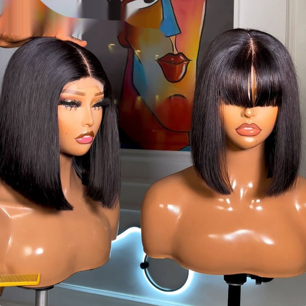 Womens Real Human Hair African Wigs for Effortless Style