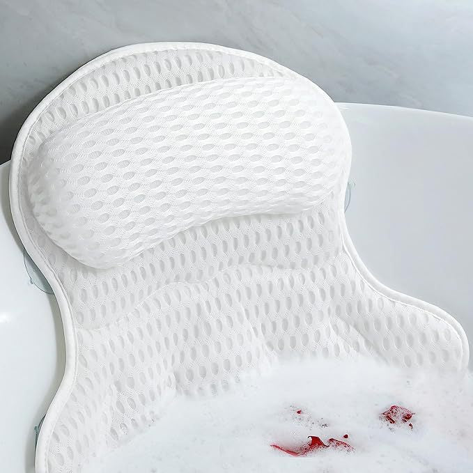 Butterfly Suction-cup Bath Basin Pillow for Relaxation