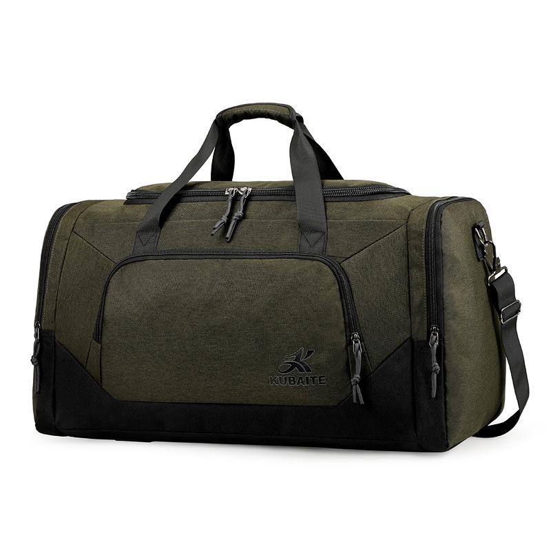 Multifunctional Solid-color Gym Bag with Large Capacity