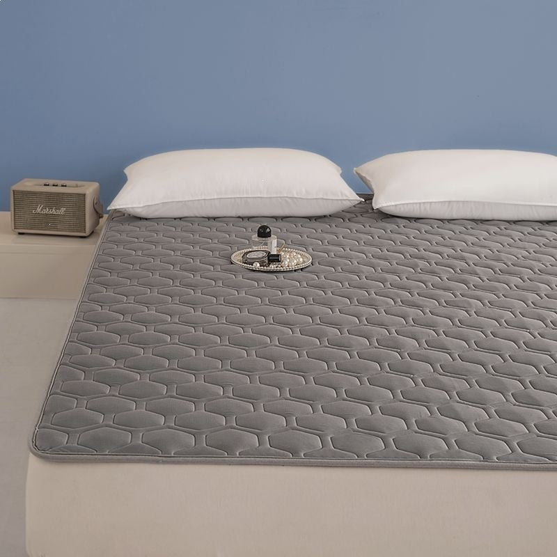All-Season Non-Slip Weighted Blanket with Bed Pads