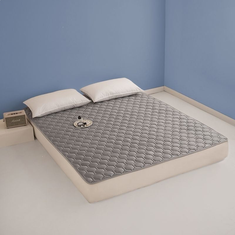 All-Season Non-Slip Weighted Blanket with Bed Pads