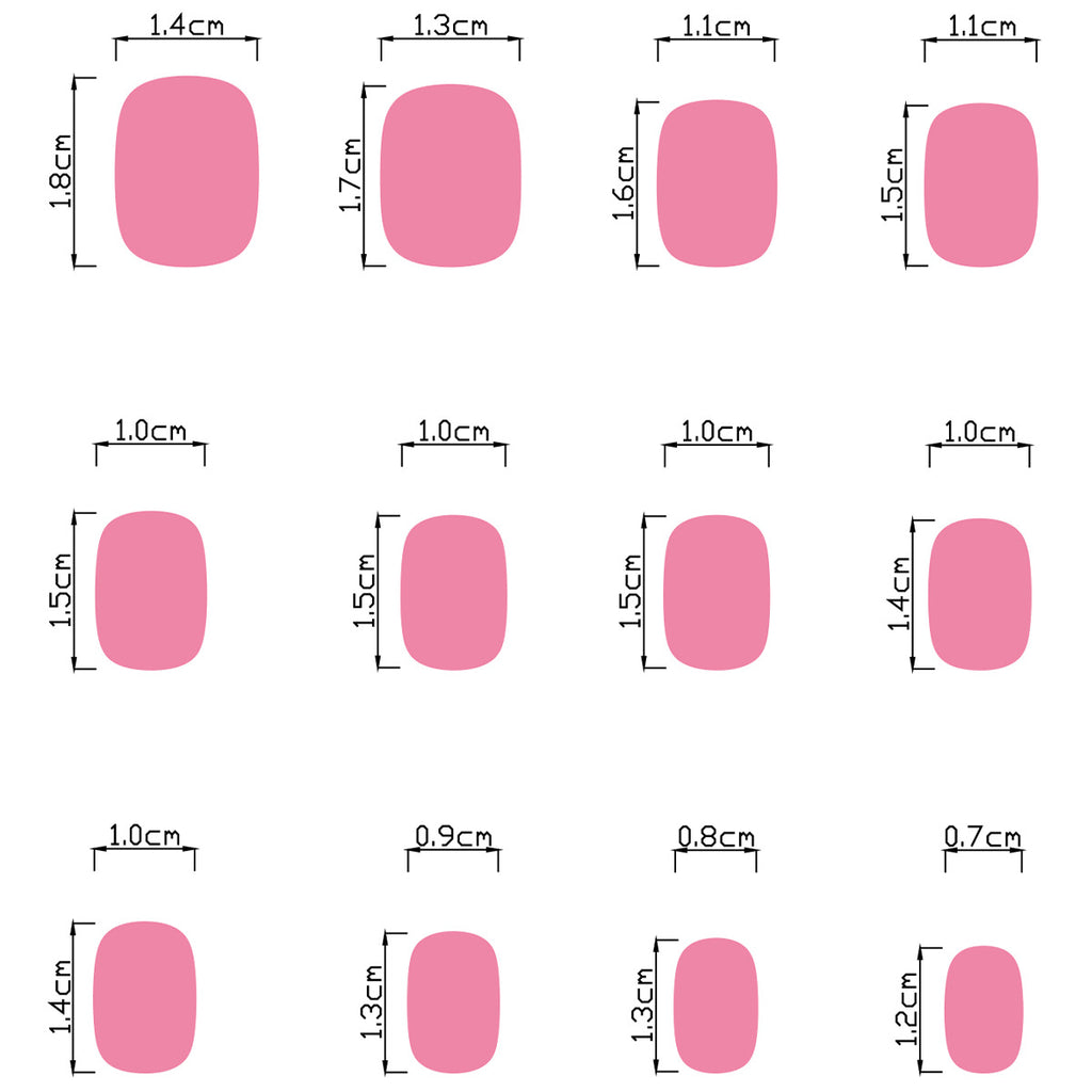 Large Rectangular Magic Mirror Press-on Nails for Glam Looks