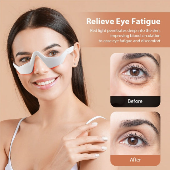 Eye Massager for Eye Fatigue Relief - Relaxing Massage Glasses