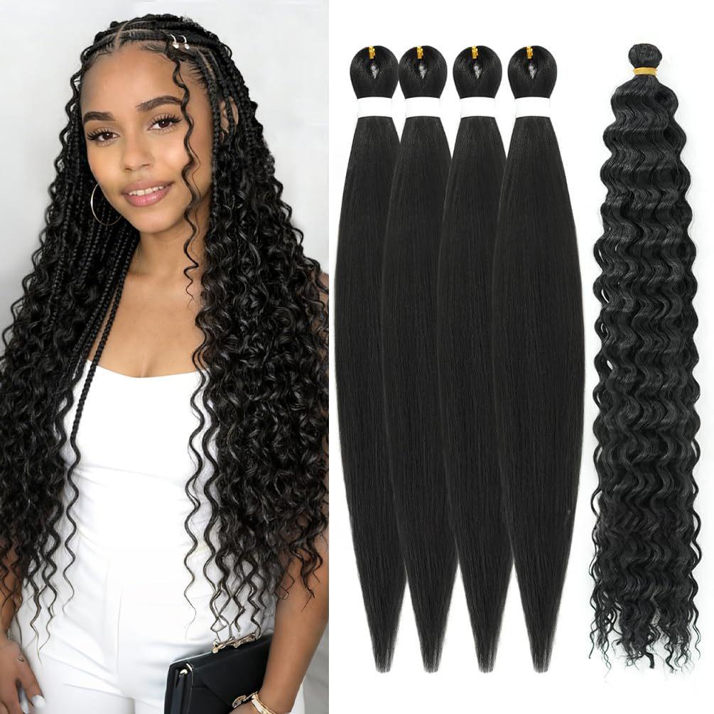Bohemian Braided Hair Braid Set for Women - Effortless Style