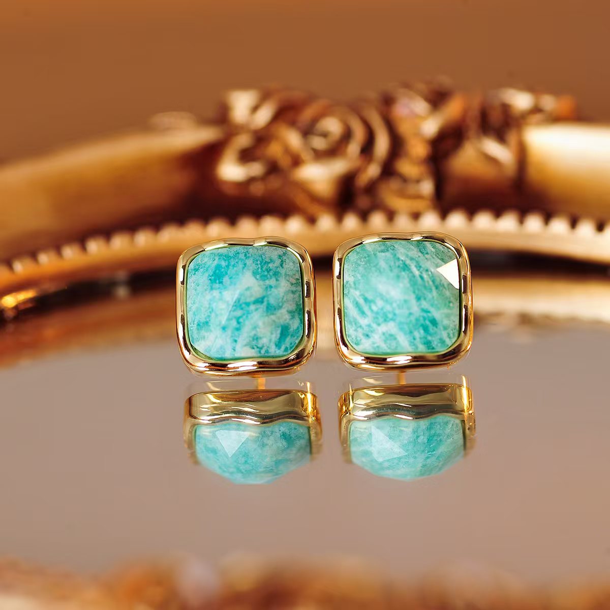 Ocean Breeze Necklace and Earrings Set - Elegant Jewelry