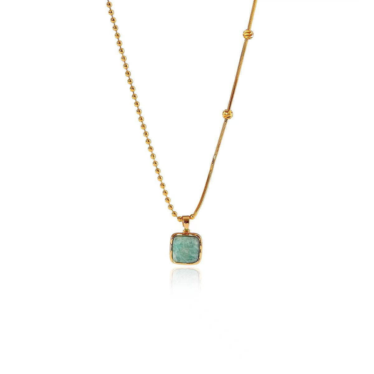 Ocean Breeze Necklace and Earrings Set - Elegant Jewelry