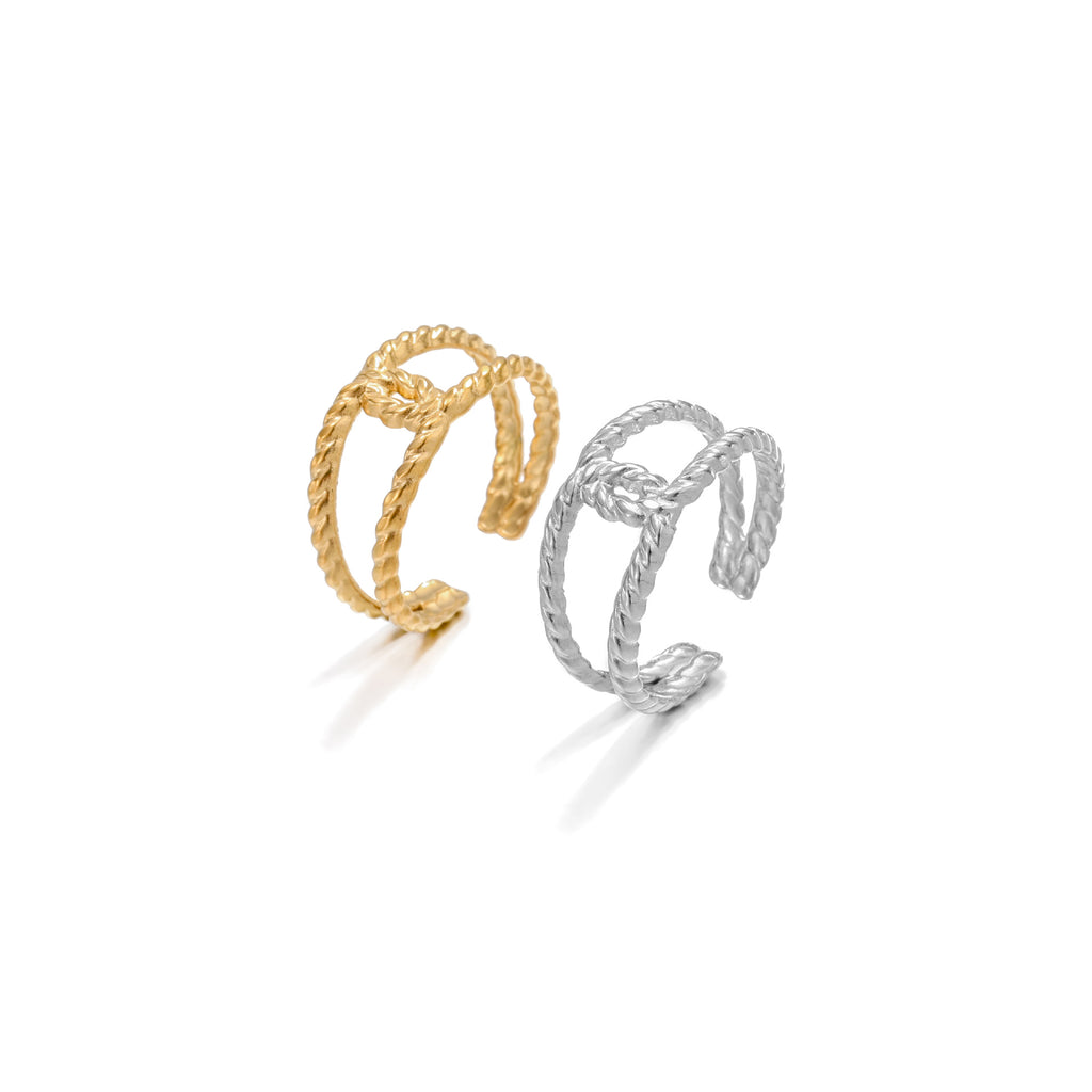 Hollowed-out Unisex All-matching Index Finger Ring