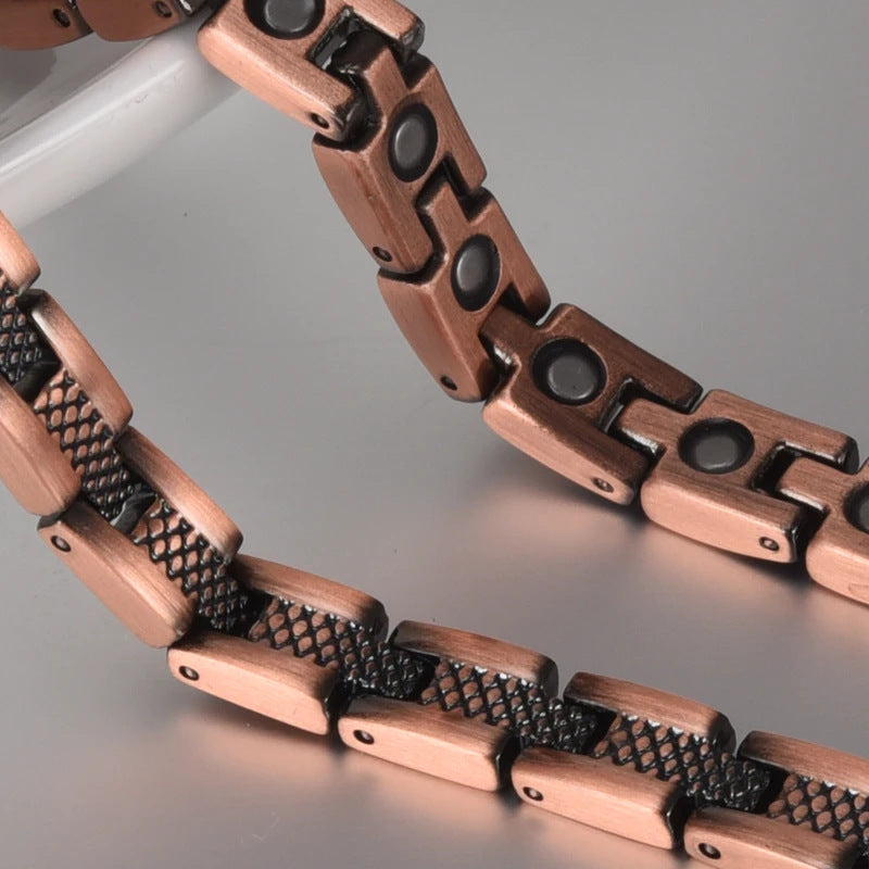 Solid Pure Copper Minimalist Necklace for Elegant Style