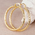 Geometric Circular Hoop Statement Party Earrings for Women