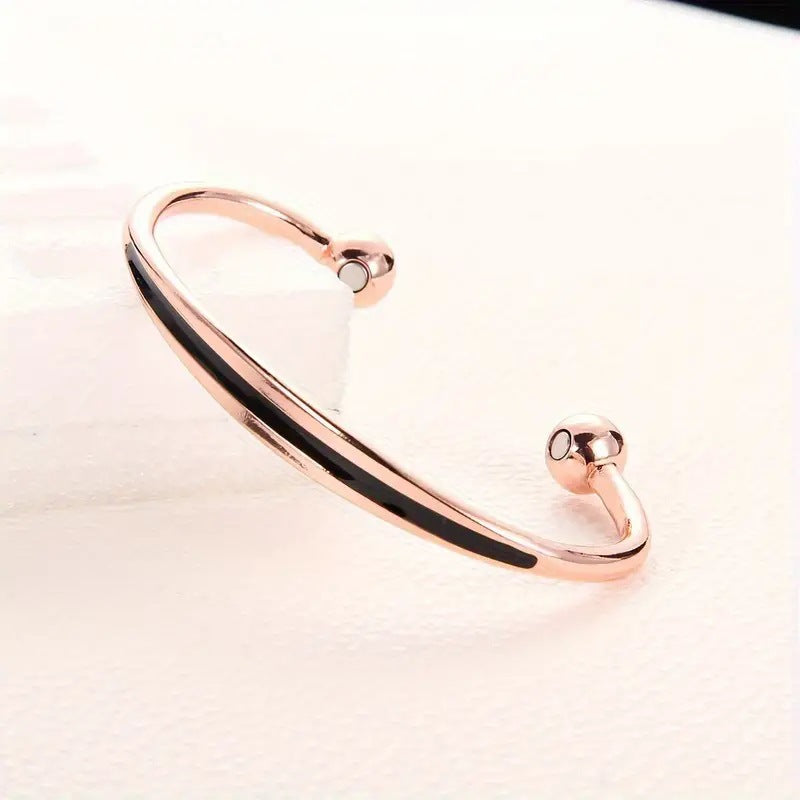 Simple and Elegant Adjustable Bronze-toned Bracelet