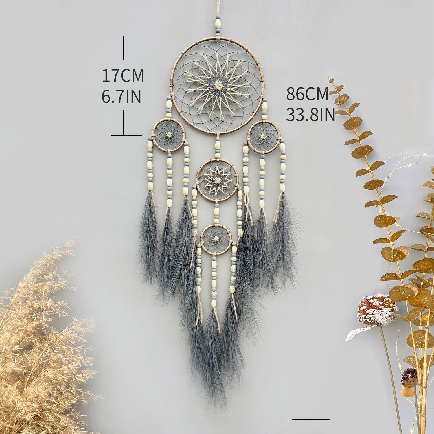 Dreamcatcher Room Decor Wall Hanging - Stylish Hanging Organizer