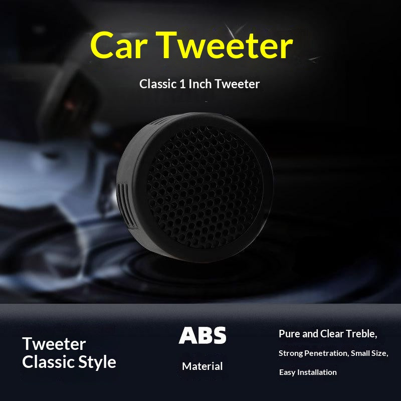 High Fidelity Compact Car Audio Tweeter Speaker