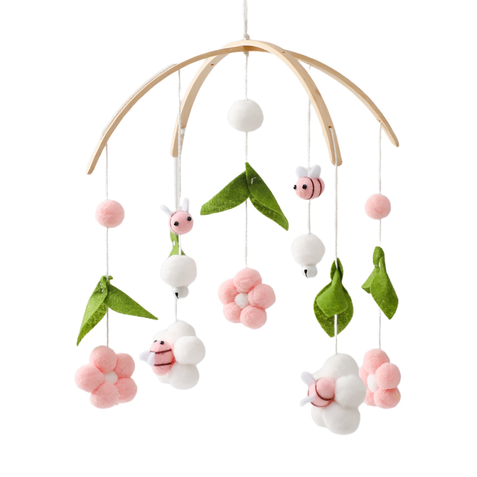 Hand-eye Coordination Wind Chimes for Crib - Forest Animals