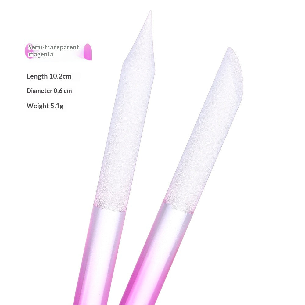 Nail Polishing Tool Crystal Buffer - Callus Remover Tool
