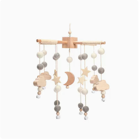 Wooden Puzzle Soothing Baby Toy - Perfect for Children's Room
