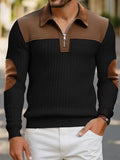 Casual Commute Sports Zip-Up Sweatshirt for Men