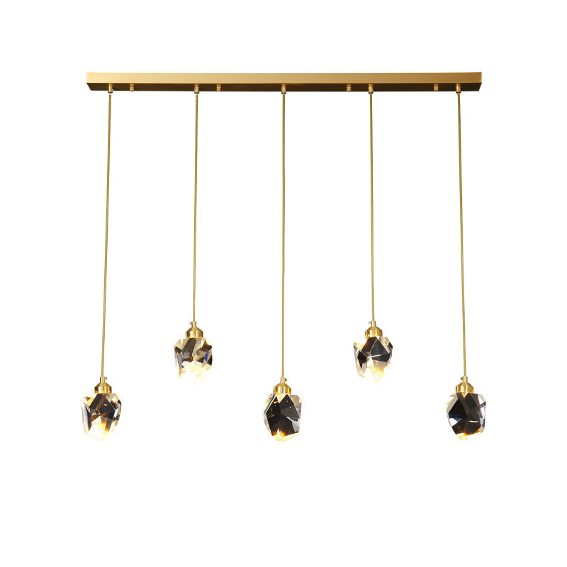 Light-luxury Crystal Bedside Lamp - Minimalist Design