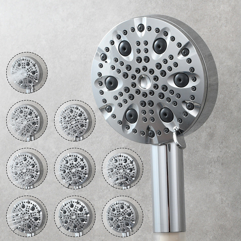 Bathroom Shower Head with Nine Settings and Filtration Function
