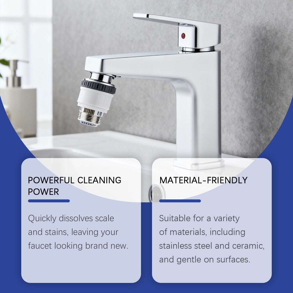Tap Cleaner Limescale Remover for a Sparkling Clean