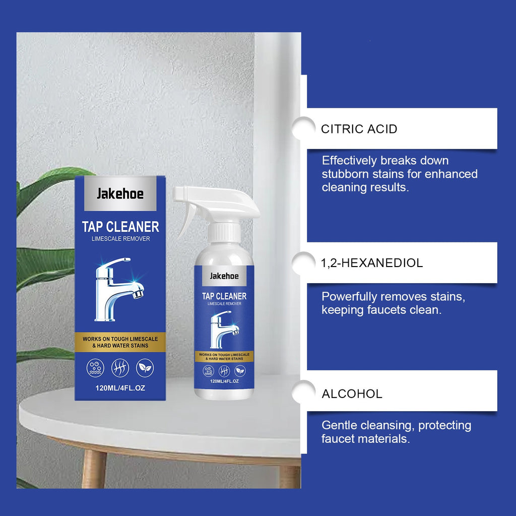 Tap Cleaner Limescale Remover for a Sparkling Clean