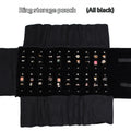 Stylish Exhibition Jewelry Roll Bag for Home Office Storage