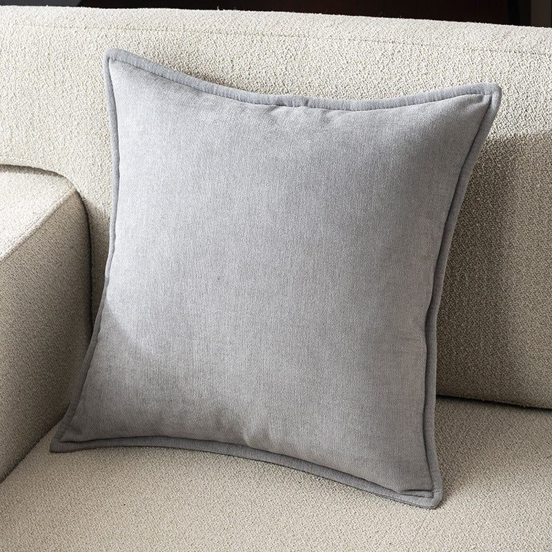 Luxurious Chenille Throw Pillow - Plush Massage Cushion