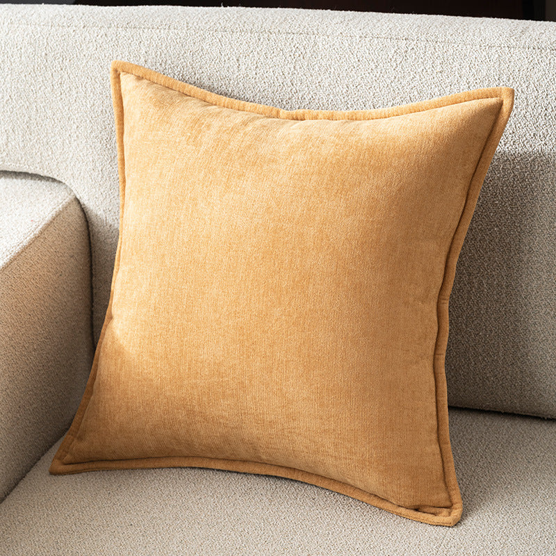 Luxurious Chenille Throw Pillow - Plush Massage Cushion
