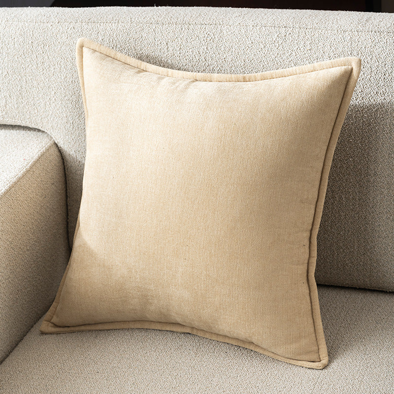 Luxurious Chenille Throw Pillow - Plush Massage Cushion