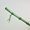 Eternal Night Starlight Glazed Bamboo Leaf Hairpin