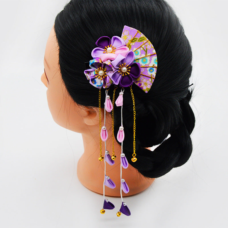 Classical Fabric Hair Clip Headdress for Effortless Style