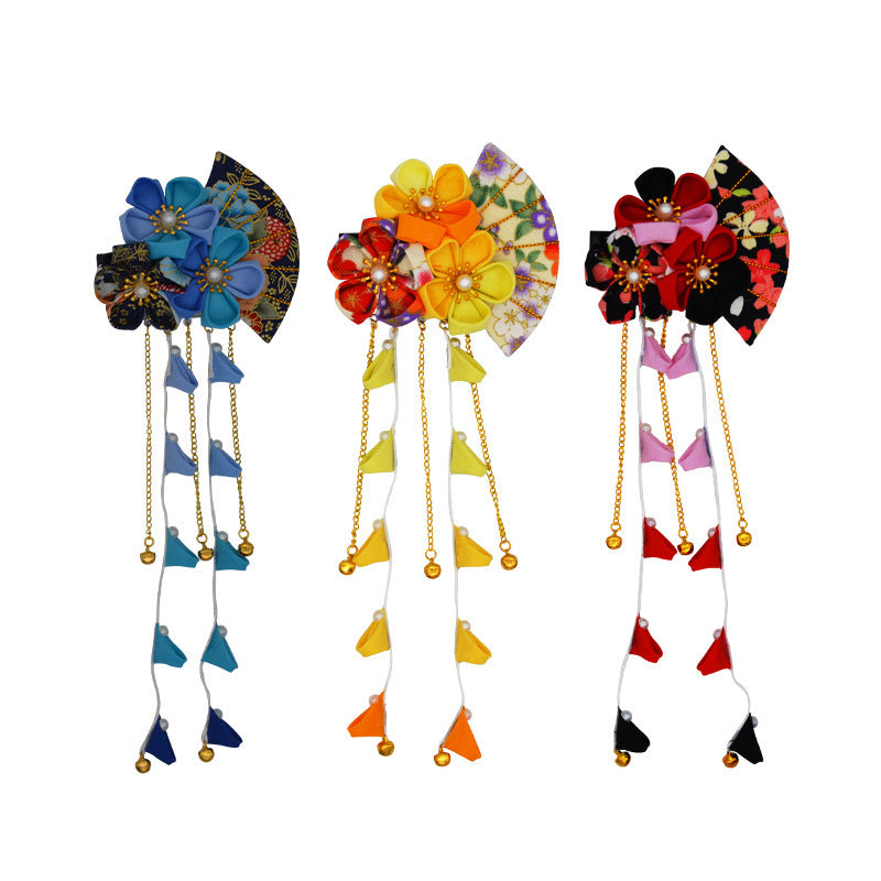 Classical Fabric Hair Clip Headdress for Effortless Style